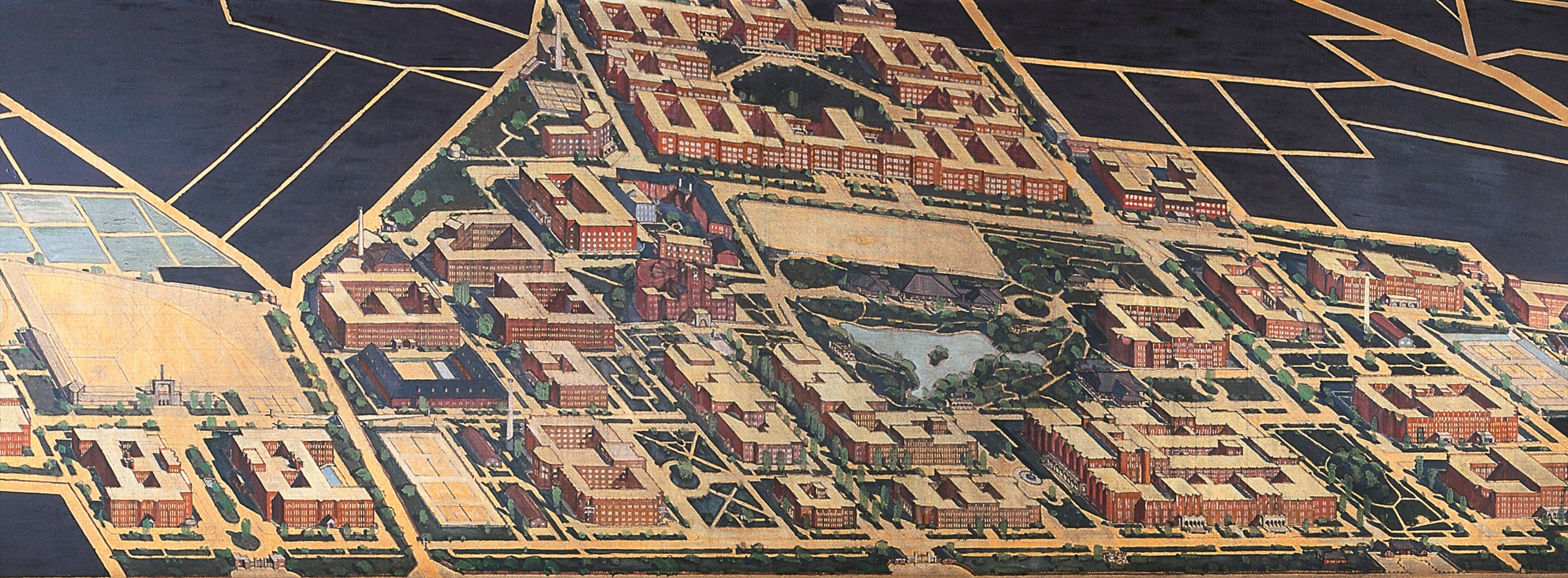 東大本郷構内構想図