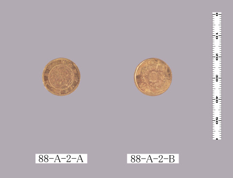 二円金貨（明治4年式）