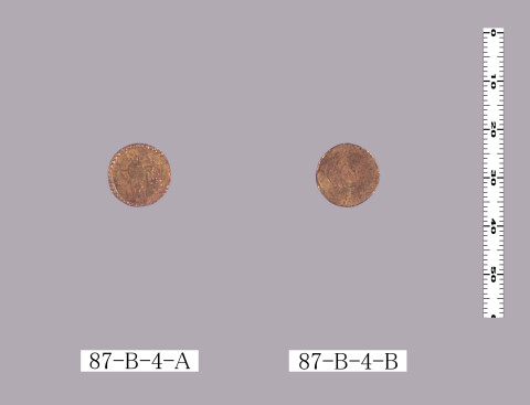 甲金古鋳貳朱金